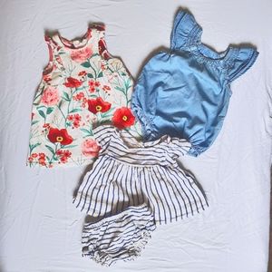 Baby outfits size 3-6
